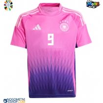 Moški Nogometni dresi Nemčija Niclas Fullkrug #9 Gostujoči EP 2024 Kratek Rokav